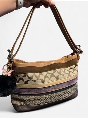 Coach Patchwork Hobo Convertible Bag